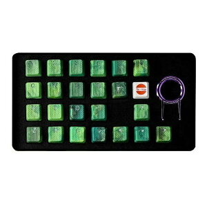 y524ԌN[|zzzTai-Hao ^CnIo[Q[~OL[Lbv Mark II 23L[ Green Camo th-rubber-keycaps-green-camo-23(2553006)