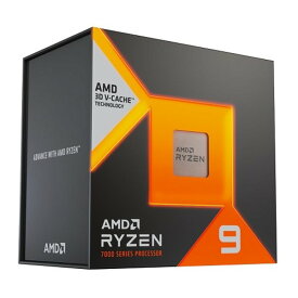AMD エーエムディーRyzen 9 7900X3D W/O Cooler 12C/24T4.4Ghz120W 100-100000909WOF(2566147)代引不可 送料無料