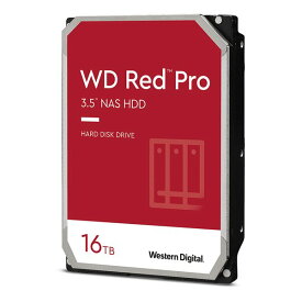 Western Digital ウエスタンデジタルWD Red Pro 16TB 内蔵型 ハードドライブ HDD WD161KFGX(2539692)代引不可 送料無料