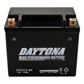 DAYTONA デイトナバッテリー ハイパフォーマンスバッテリー DYTX12-BS MFタイプ 92885(2397311)送料無料