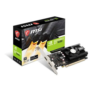 MSI GGXACOtBbNX{[h GF GT1030 2GB PCI-E GEFORCEGT10302GD4LPOC(2508654)
