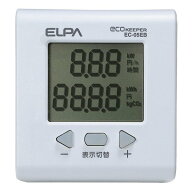 【15日はエントリーで最大5000ポイント】朝日電器エコキーパー 電力計 チェッカー 100V 大型LCD表示 EC-0…