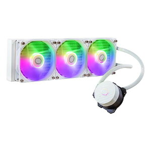 y}\ԃGg[Ń|Cg5{zCooler Master N[[}X^[ȈՐ CPUN[[ MASTERLIQUID 360L Core White zCg MLW-D36M-A18PZ-RW(2577247)