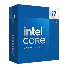 【5/1-5 楽天モバイル会員エントリーでポイント10倍】intel インテル第14世代 Core i7-14700K Raptor Lake Refresh 20コア 28スレッド LGA1700 PCIeGen5.0 BX8071514700K(2583264)送料無料