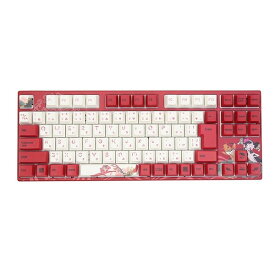 【15日は24時間限定クーポン配布！】Varmilo（アミロ）Koi 73 JIS Keyboard Sakura軸 日本語配列キーボード Fnキーレス VM-MA73-A039-SAKURA(2583675)代引不可 送料無料