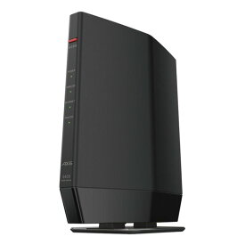 【18日は24時間限定クーポン配布！】BUFFALO バッファロー無線LAN親機 WiFiルーター 11axブラック WSR-5400AX6P/DBK(2584956)送料無料