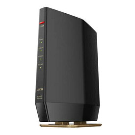 BUFFALO バッファロー無線LAN親機 WiFi6対応ルーター プレミアムモデル 11ax マットブラック WSR-6000AX8P/DMB(2584958)送料無料