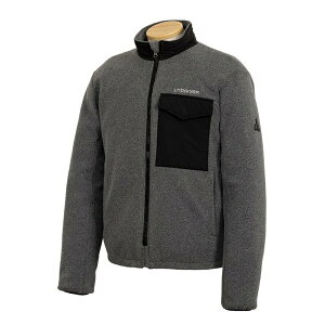urbanism(アーバニズム)秋冬 UNJ132 防風ライドフリースジャケット メンズ グレー LBサイズ UNJ132/GRAY/LB(2581575)代引不可 送料無料