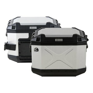 HEPCO&BECKER(ヘプコアンドベッカー)XPLORER サイドケースセット サイドケース 40 シルバー HBS-XPR-SS-40-S(2630996)代引不可 送料無料