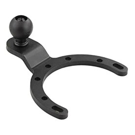 【20日は24時間限定クーポン配布！】RAM MOUNTS ラムマウントガソリンタンクベース カワサキ/BMW汎用 1インチボール RAM-B-411U P073-2049(2575950)代引不可 送料無料