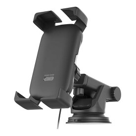 【20日は24時間限定クーポン配布】Kashimura カシムラ自動開閉式 ワイヤレス充電ホルダー 4角アーム/吸盤取り付け KW-45(2637203)送料無料