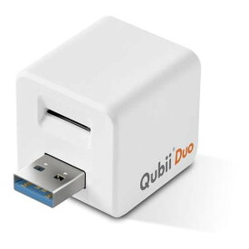 【18日は24時間限定クーポン配布！】Maktar（マクター）iOS＆Android両用 スマートフォンバックアップ Qubii Duo Type-A ホワイト MKPQDW(2623310)送料無料