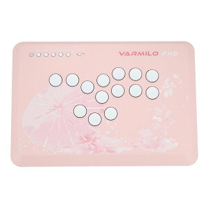 y10/1|Cg2{N[|zzzVarmiloiA~jVARMILO FK2 s iQ[po[XA[P[hRg[[  VARMILO FK2 Sakura Leverless Arcade Controller for Fighting Games(2648087)