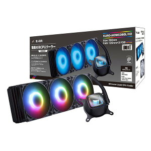 y524ԌN[|zzzlu NEgVREȈՐCPUN[[ AIOWC/V2V[Y 360mm LEDL KURO-AIOWC360L/V2(2648954)
