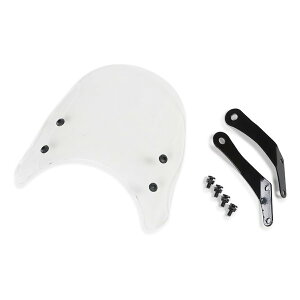 【30日は24時間限定クーポン配布】ROUGH&ROAD ラフアンドロードラリー790 メーターバイザー モンキー125 クリア RY79026CL(2646427)代引不可 送料無料