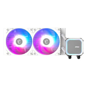 �y15����24���Ԍ���N�[�|���z�z�zMSI �G���G�X�A�C����CPU�N�[���[ 120mm�t�@��x2 �z���C�g MAG CORELIQUID A13 240 WHITE(2655553)��������