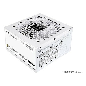 �y25����24���Ԍ���N�[�|���z�z�zthermaltake �T�[�}���e�C�NTOUGHPOWER GT/1200W ATX 3.1 Snow �d�����j�b�g 80PLUS GOLD PS-TPT-1200FNFAGJ-W(2661537)��������