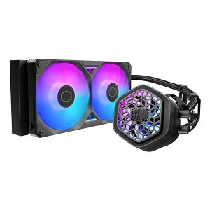 �y1���̓|�C���g2�{���N�[�|���z�z�zCooler Master �N�[���[�}�X�^�[MasterLiquid 240 Atmos II VRM Fan ARGB �u���b�N MLX-D24M-A25SZ-V1(2658424)��������