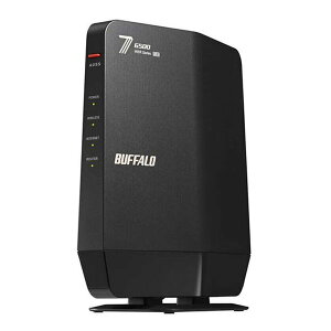 �y5����24���Ԍ���N�[�|���z�z�zBUFFALO �o�b�t�@���[Wi-Fi 7 11be �Ή��f���A���o���hWi-Fi���[�^�[ 5764+688Mbps AirStation �u���b�N WSR6500BE6P/DBK(2663313)��������