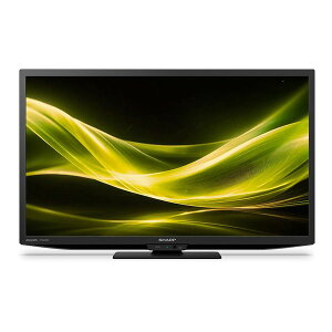�y1���̓|�C���g2�{���N�[�|���z�z�zSHARP �V���[�vAQUOS �A�N�I�X �n�C�r�W�����t���e���r GE1�V���[�Y 24V�^/�u���b�N 2T-C24GE1(2668403)��������
