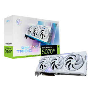 �y5����24���Ԍ���N�[�|���z�z�zMSI �G���G�X�A�CGeForce RTX 5070 Ti 16G GAMING TRIO OC WHITE G507T-16GTCW(2668436)��������