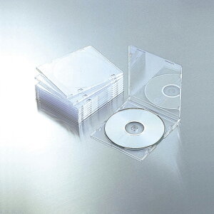 【30日は24時間限定クーポン配布】ELECOM エレコムBlu-ray/DVD/CDプラケース CCDJSCS10CR(2358804)