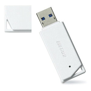 y524ԌN[|zzzBUFFALO obt@[USB3.0tbV 32GB zCg RUF3-K32GB-WH(2433411)