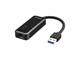 BUFFALO バッファローGiga USB3.0対応 有線LANアダプター ブラック LUA4-U3-AGTE-BK(2472365)送料無料
