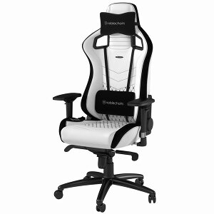 �y25����24���Ԍ���N�[�|���z�z�znoblechairs �m�[�u���`�F�A�[�Ynoblechairs EPIC �Q�[�~���O�`�F�A �v���~�A���z���C�g NBL-PU-WHT-002(2452031)����s�� ��������
