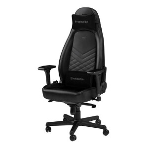 �y30����24���Ԍ���N�[�|���z�z�znoblechairs �m�[�u���`�F�A�[�Y�Q�[�~���O�`�F�A ICON �u���b�N NBL-ICN-PU-BLA-SGL(2462617)����s�� ��������