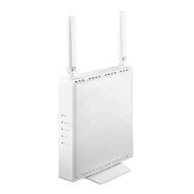 【5千円以上でポイント4倍★クーポンも配布】I・ODATA アイ・オー・データ機器可動式アンテナ型 Wi-Fi 6（11ax）対応Wi-Fiルーター ホワイト WN-DEAX1800GRW(2551731)代引不可 送料無料