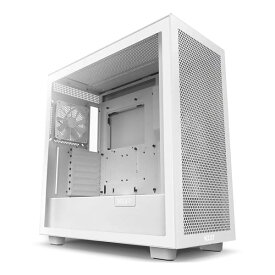 NZXT エヌズィーエックスティーミドルPCケース H7 Flow ホワイト CM-H71FW-01(2554400)送料無料