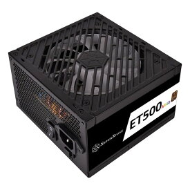 【5千円以上でポイント4倍★クーポンも配布】SilverStone Technology シルバーストーンPC用電源 Essentialシリーズ ARGBファン搭載 ATX 500W電源 BRONZE ARGB SST-ET500-ARGB(2553042)送料無料