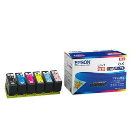 EPSON エプソンインクカートリッジ 増量6色パック KAM-6CL-L(2461185)代引不可 送料無料