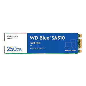 Western Digital EGX^fW^250GB WD Blue SA510 SATA \bhXe[ghCu M.2 SATA SSD 250GB WDS250G3B0B(2545640)s 