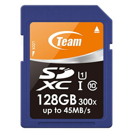 【4/25限定★抽選で2人に1人最大100%ポイントバック要エントリー】クーポンも配布Team チームSDXC 128GB UHS-I TSDXC128GUHS01(2408703)送料無料