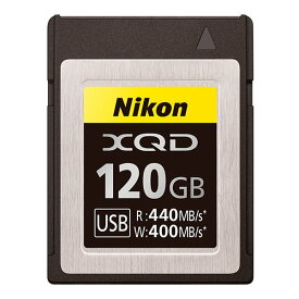 Nikon ニコン）Nikon XQDメモリーカード ブラック 120GB MC-XQ120G(2503736)送料無料