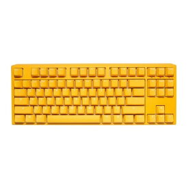 Ducky ダッキーOne 3 Yellow Ducky TKL RGB Cherry Silver メカニカルキーボード DK-ONE3-YELLOW-DUCKY-RGB-TKL-SILVER(2554917)送料無料