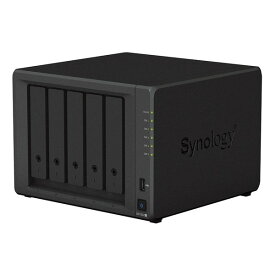 【5千円以上でポイント4倍★クーポンも配布】Synology シノロジー多用途データハブ AMD Ryzen搭載高性能5ベイ NAS DS1522+(2574144)代引不可 送料無料