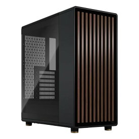 Fractal Design フラクタルデザインミドルタワーPCケース North Charcoal Black TG Dark FD-C-NOR1C-02(2558974)代引不可 送料無料