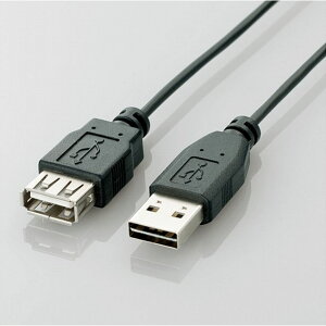 �y25����24���Ԍ���N�[�|���z�z�zELECOM �G���R��USB�P�[�u�� ���� USB2.0 ���o�[�V�u���R�l�N�^ 5m �u���b�N U2C-DE50BK(2323753)����s��