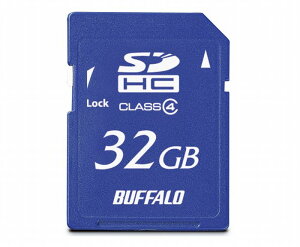 y1524ԌN[|zzzBUFFALO obt@[Class4 SDHCJ[h 32GB RSDC-S32GC4B(2327647)s 