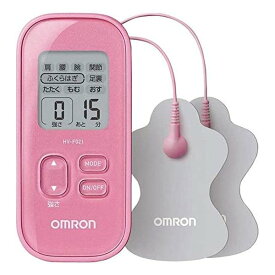 OMRON オムロンオムロン 低周波治療器 ピンク HV-F021-PK HV-F021-PK(2575108)代引不可 送料無料