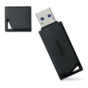 y524ԌN[|zzzBUFFALO obt@[USB3.0tbV 32GB ubN RUF3-K32GB-BK(2433408)