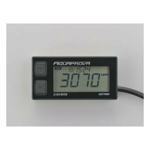 【30日は24時間限定クーポン配布】DAYTONA デイトナデジタルタコメーター EZ REV METER D72814(2300635)代引不可 送料無料