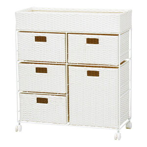 �y5����24���Ԍ���N�[�|���z�z�z���� �n�M�n�������h���[�`�F�X�g �z���C�g ��70×���s30.5×����79cm RAN-2417WH(2519496)����s��