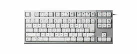 東プレ トウプレREALFORCE TKL R2 for Mac 日本語 テンキーレスキーボード 91配列 シルバー/白 R2TL-JPVM-WH(2487257)送料無料