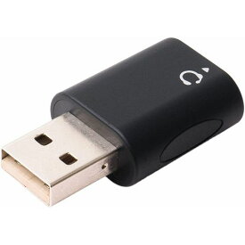 MCO ミヨシオーディオ変換アダプタ USBポート - 3.5mmミニジャック 4極タイプ PAA-U4P(2498163)送料無料