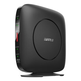 BUFFALO バッファロースタンダードモデル Wi-Fi 6 無線LANルーター 11ax/ac/n/a/g/b 2401+80 ブラック WSR-3200AX4S/DBK(2508152)送料無料