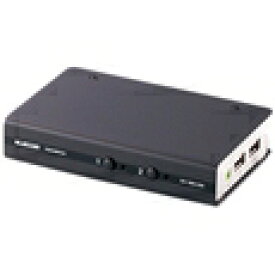 ELECOM エレコムKVMスイッチ PC切替機 USB DVI スピーカー 2台 KVM-DVHDU2(2225441)送料無料